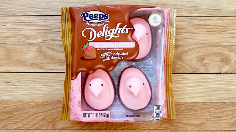 Strawberry Flavored Delights Marshmallow Chicks