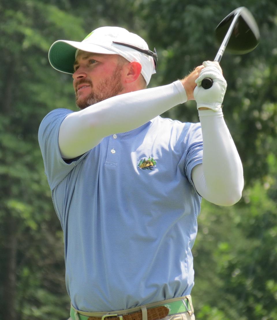Troy Vannucci shared low amateur honors at the 103rd New Jersey Open Golf Championship at Hackensack GC in Emerson on Wednesday, July 26, 2023.