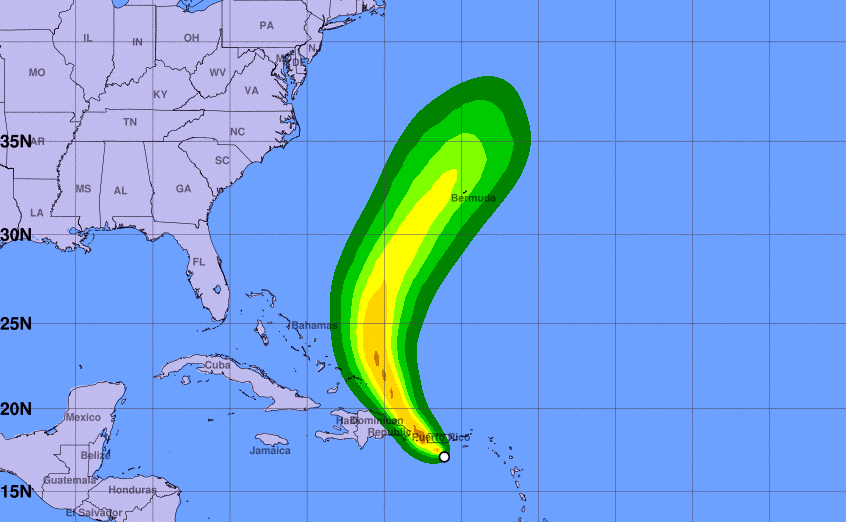 Fiona has been upgraded to a Category 1 hurricane.