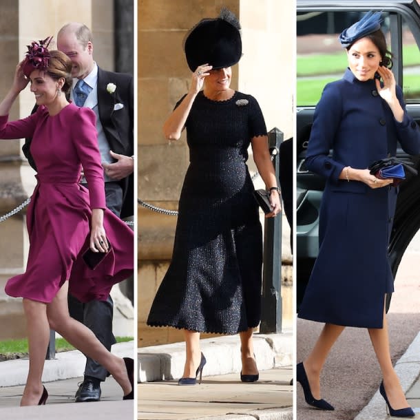 The most stylish royal guests at Princess Eugenie's wedding, from Duchesses Meghan and Kate to the Countess of Wessex - pictures