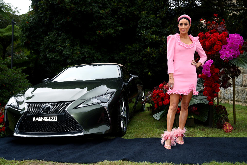 SYDNEY, AUSTRALIA - OCTOBER 27: Terri Biviano attends the 2020 Melbourne Cup Carnival Sydney Launch on October 27, 2020 in Sydney, Australia. (Photo by Don Arnold/WireImage)