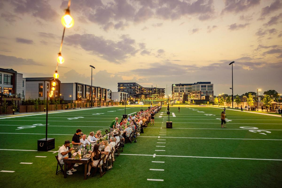 Lambeau Field hosting a soccer match is a beautiful sight in 2023