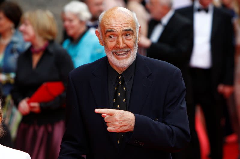 FILE PHOTO: Actor Sean Connery arrives at the Edinburgh International Film Festival