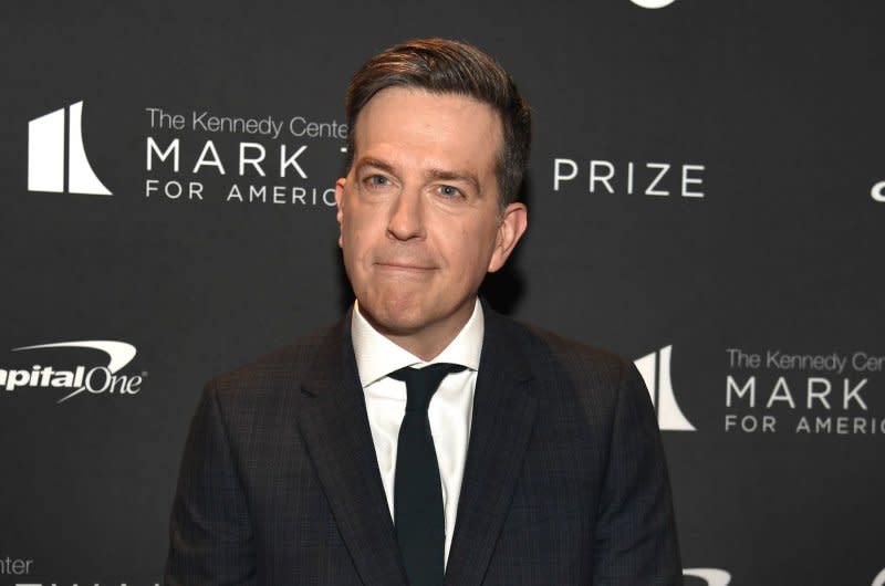Ed Helms attends the Mark Twain Prize for American Humor ceremony in 2022. File Photo by Mike Theiler/UPI