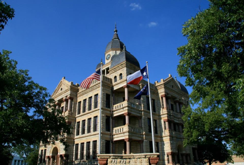 Downtown Denton Square via Getty Images