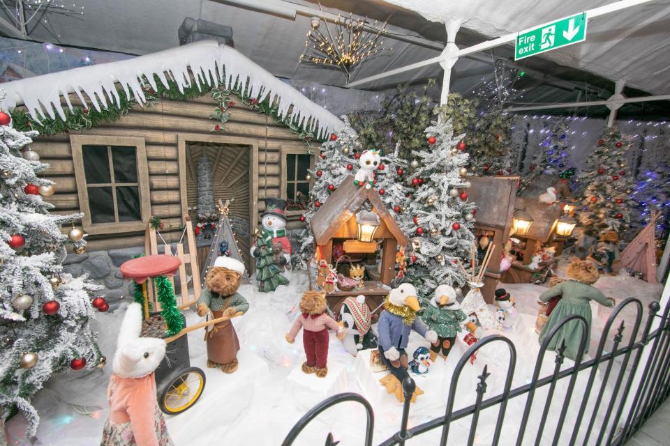 26 pictures of Christmas Winter wonderland at Keydell Nurseries in