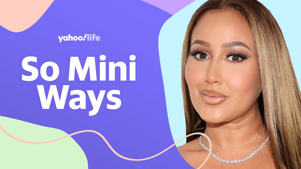 New mom Adrienne Bailon shares her experience with IVF and surrogacy. (Photo: Getty; designed by Quinn Lemmers)