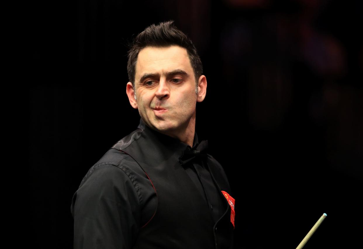 Barry Hearn wants Ronnie O'Sullivan to speak his mind at the Crucible - PA Wire/PA Images