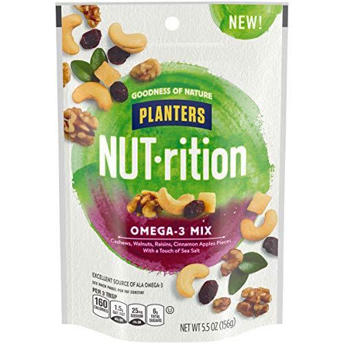 2) NUTrition Omega 3 Snack Nuts Mix