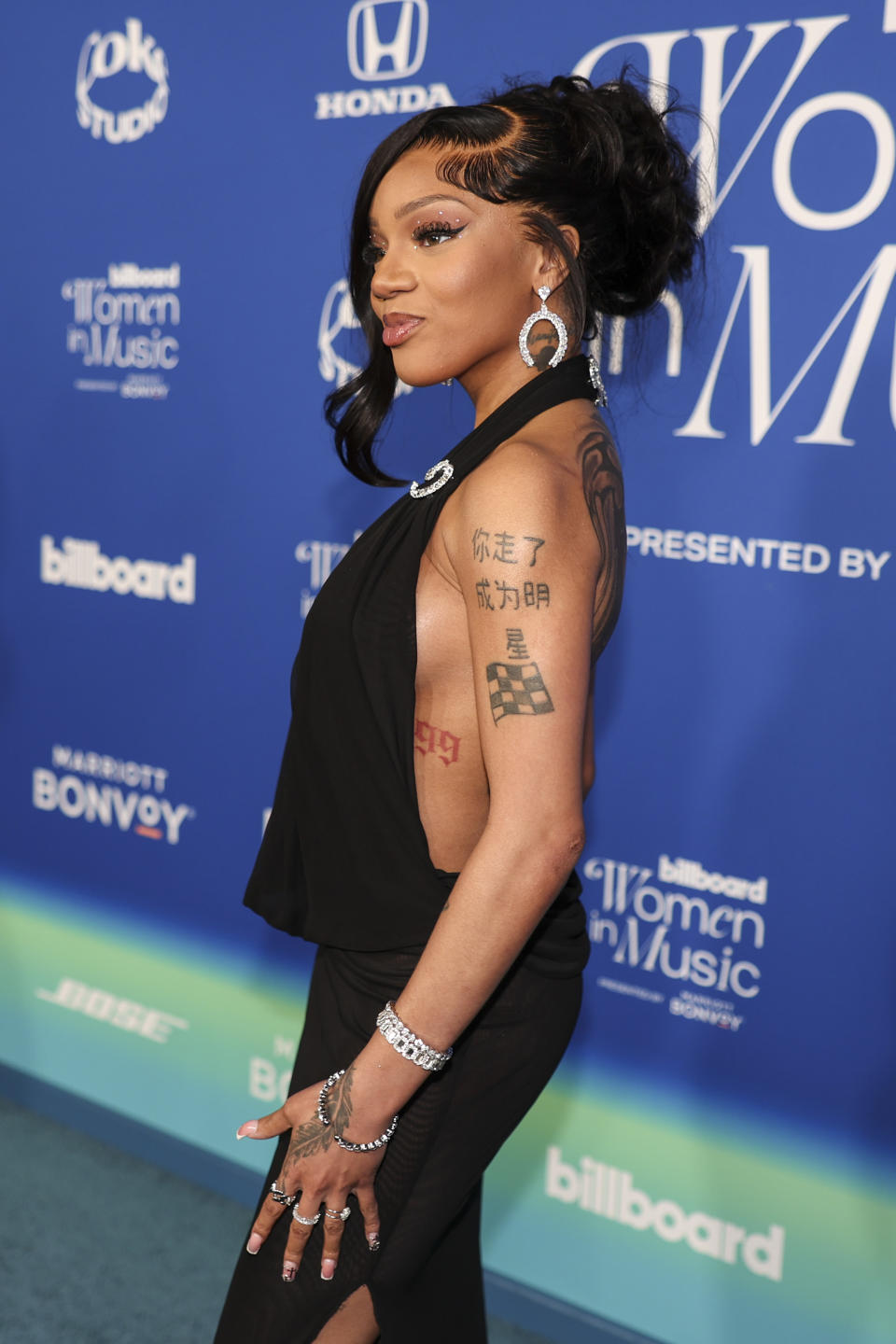 GloRilla at Billboard Women In Music 2024 held at YouTube Theater on March 6, 2024 in Inglewood, California.