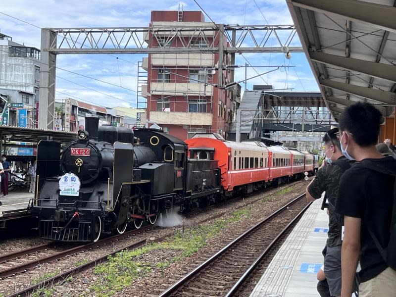2022富岡鐵道藝術節　蒸汽火車小王子CK124開行