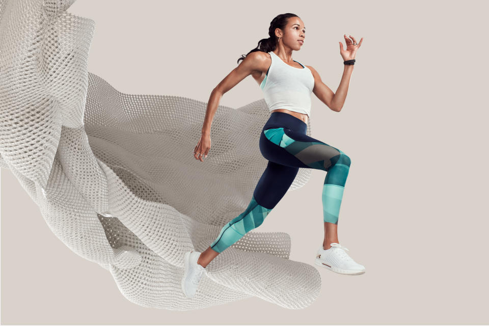 Promo image for UA HOVR, Under Armour’s new running shoe. (courtesy Under Armour)