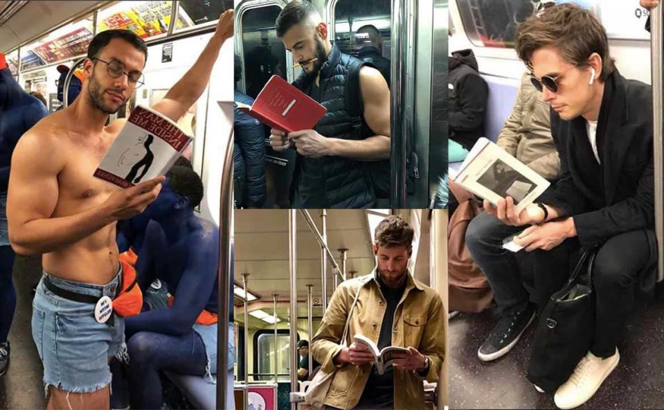 近百萬人追蹤的 IG 帳號── 紐約型男與他們的「閱讀心得」