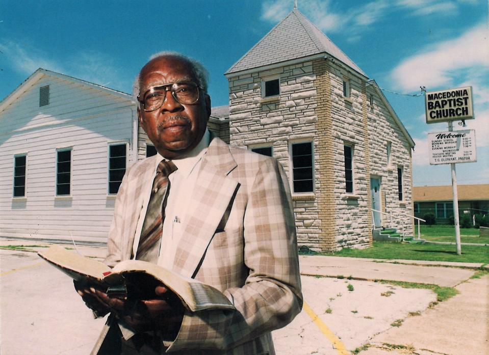 The Rev. T.G. Oliphant worked to unify the city.