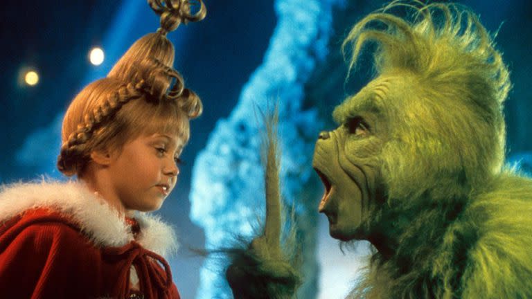 Taylor Momsen a los siete años, cuando saltó a la fama en la película El Grinch