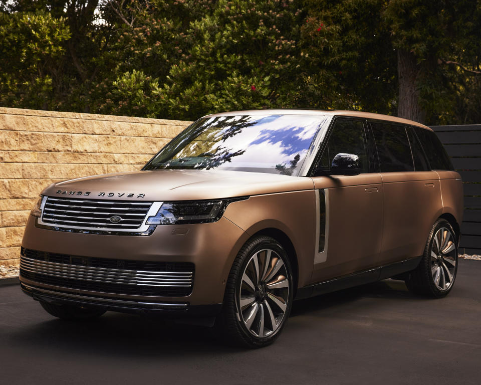 special edition brown range rover