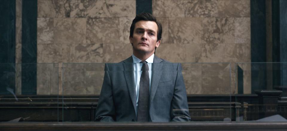 rupert friend as james, anatomy of a scandal