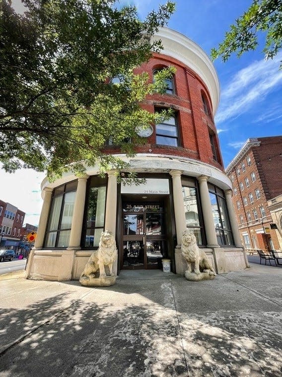 Renovations have been taking place at the Flat Iron Building at 25 Main St. in Gardner.