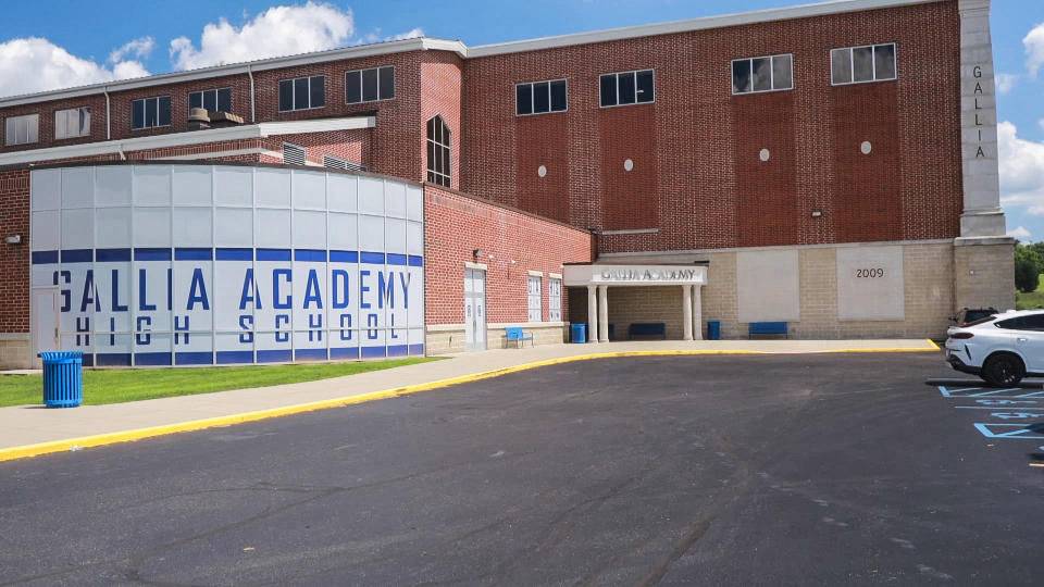 Gallia Academy High School in Gallipolis, Ohio. (NBC News)