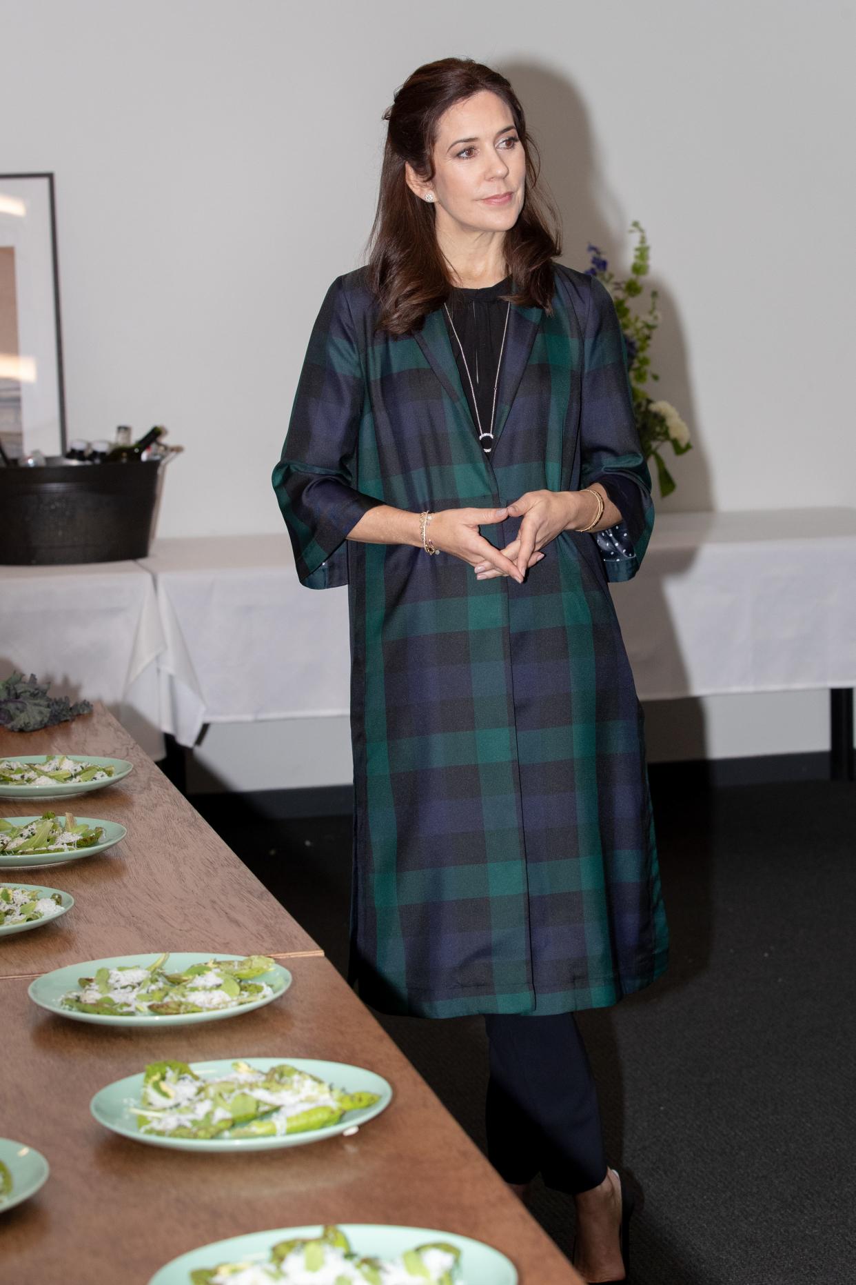 Princess Mary has taken style cues from Meghan Markle and Kate Middleton on her latest royal visit. Photo: Getty Images