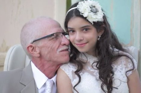 Dying Father Walks His 11-Year-Old Daughter Down the Aisle