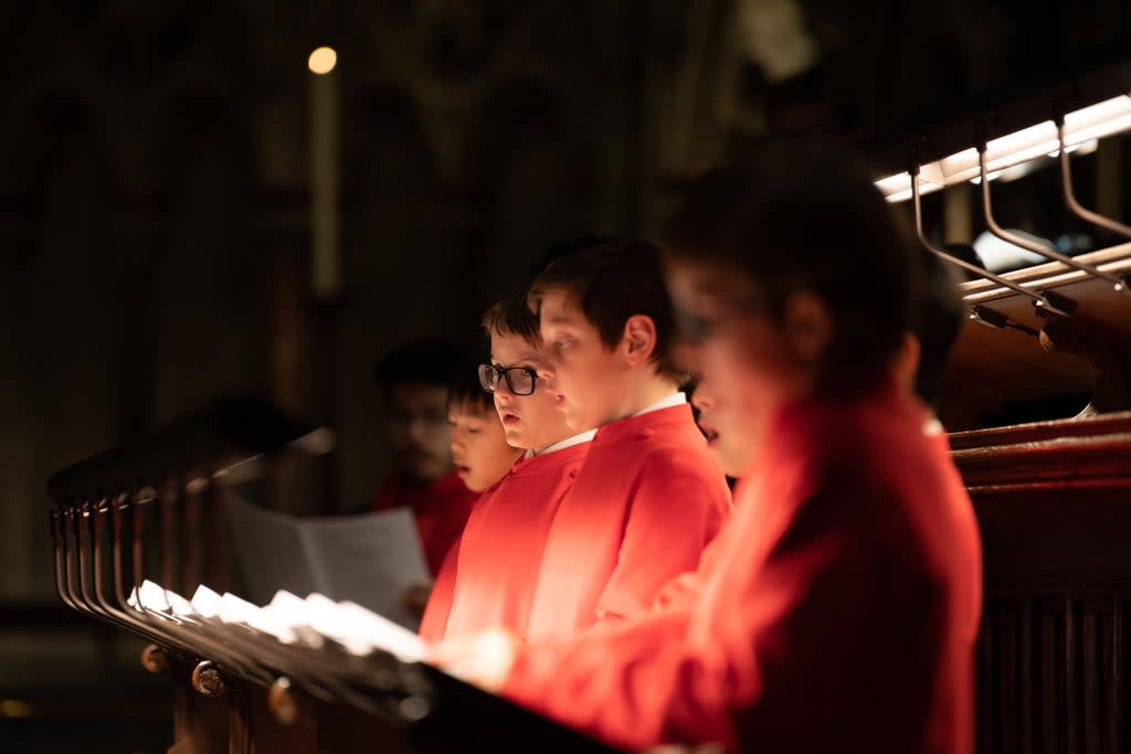 O Holy Night has again topped a poll of the nation’s favourite Christmas carols (Joe Giddens/PA (PA Archive)