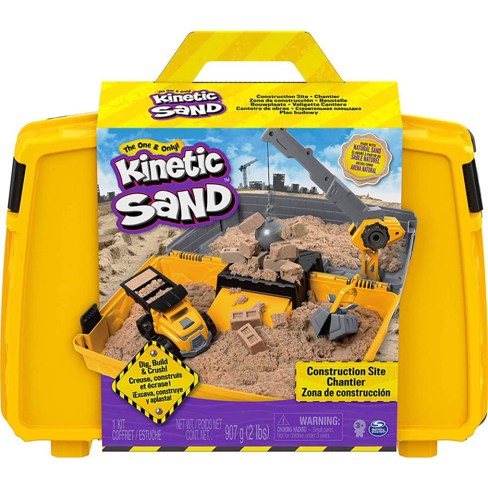 Kinetic Sand, Construction Site Folding Sandbox Playset