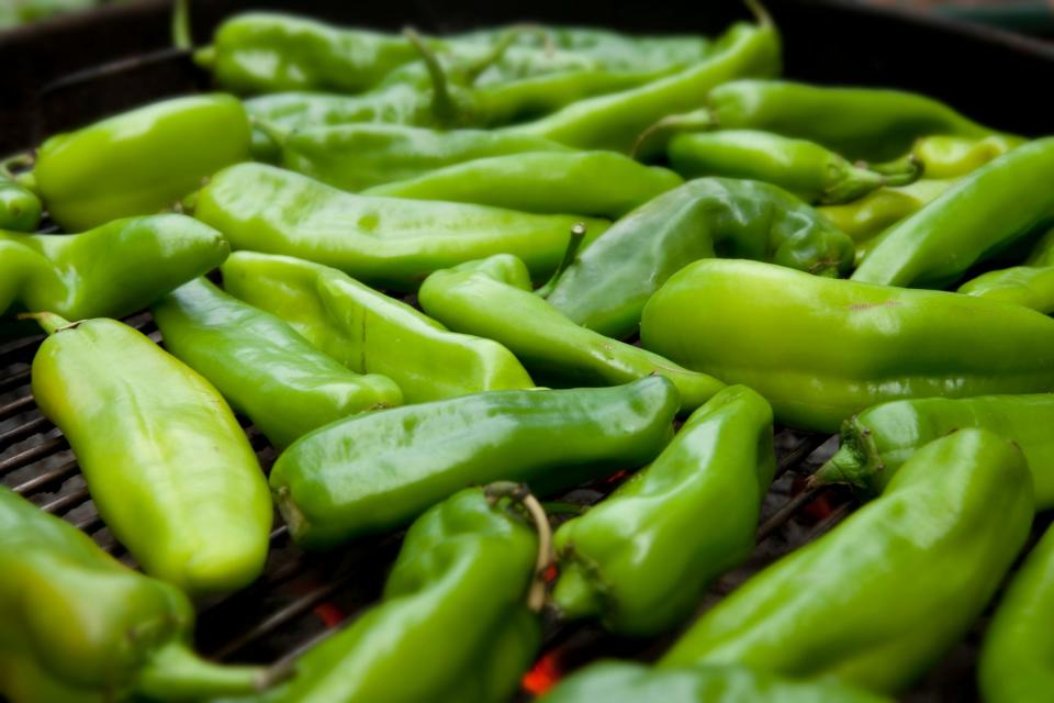 Hatch green chiles are in season this fall.
