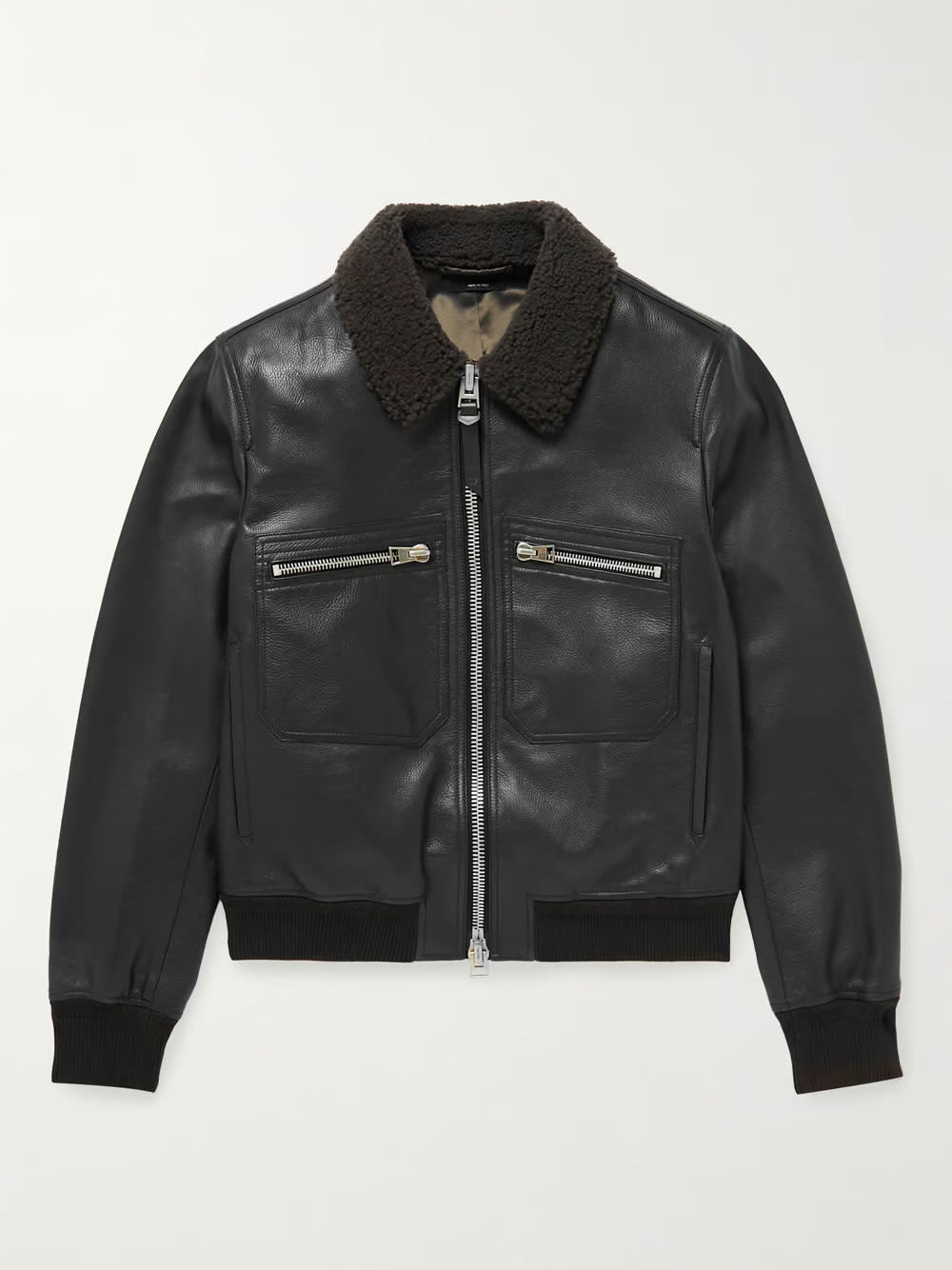 tom ford shearling leather jackets for men