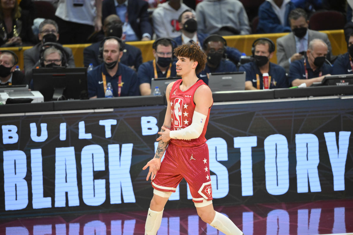 LaMelo Ball became the fourth-youngest player in All-Star Game history -  Yahoo Sports