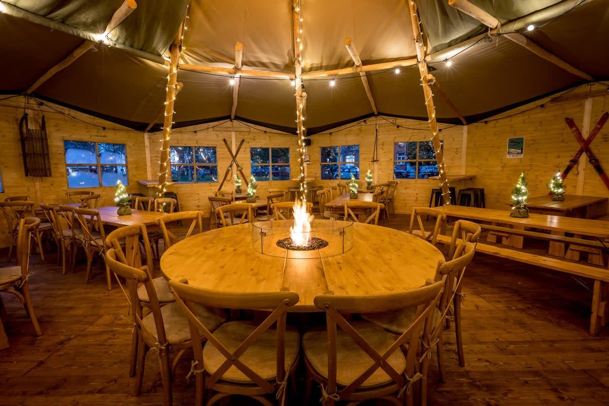 Tipi dreams in west London (Graham Turner)