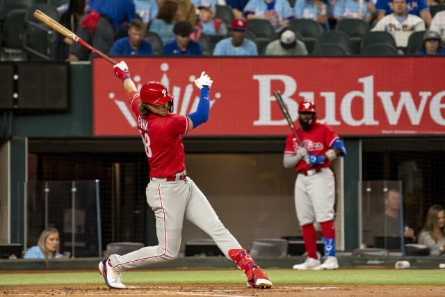 Semien, Perez help Rangers win 2-1 to sweep NL-champ Phils - The San Diego  Union-Tribune