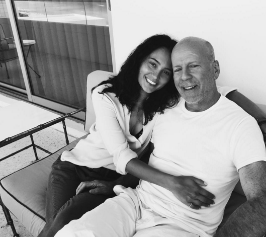 Emma Heming and Bruce Willis