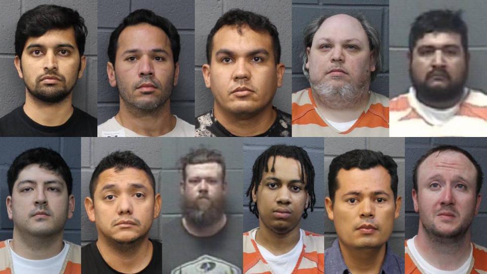 The Forsyth County Sheriff’s Office said it has arrested 11 people across North Georgia in a sting, all accused of trying to solicit underage kids in internet crimes. (PHOTO: Forsyth County Sheriff's Office)