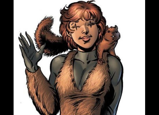 This crime-fighting high schooler can communicate with squirrels, but also has super strength, super speed and a retractable knuckle spike. She consumes macadamia nuts for extra strength and even has a squirrel sidekick. Squirrel Girl's crowning achievement is her defeat of the infamous Doctor Doom after she, umm, overwhelmed him with squirrels. (Via <a href="http://marvel.com/universe/Squirrel_Girl" target="_hplink">Marvel</a>)