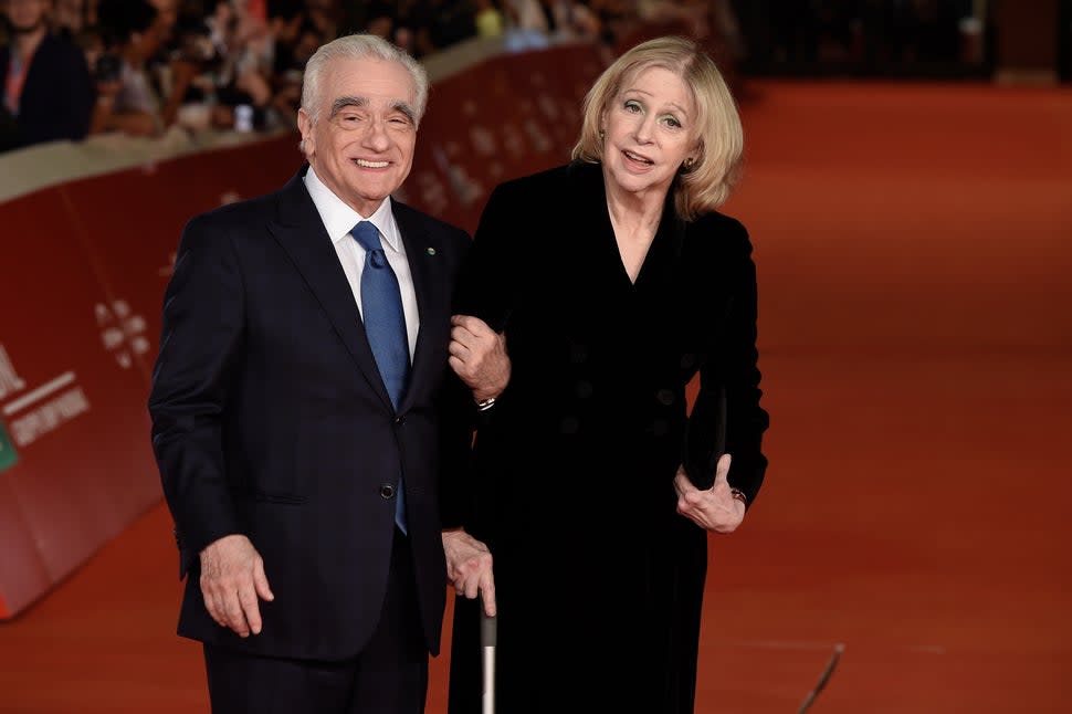 Martin Scorsese and Helen Morris