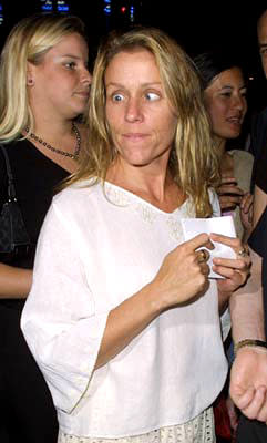 Frances McDormand at the New York City premiere of Lions Gate's O