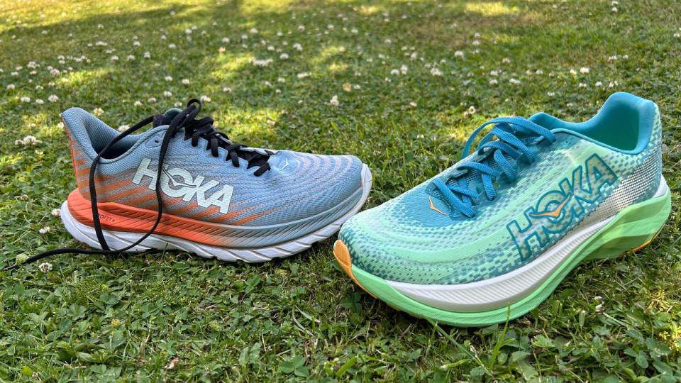 Hoka Mach 5 and Mach X