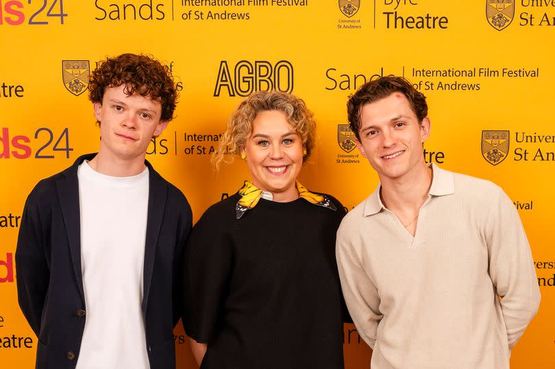 Harry Holland, Ania Trzebiatowska, Tom Holland