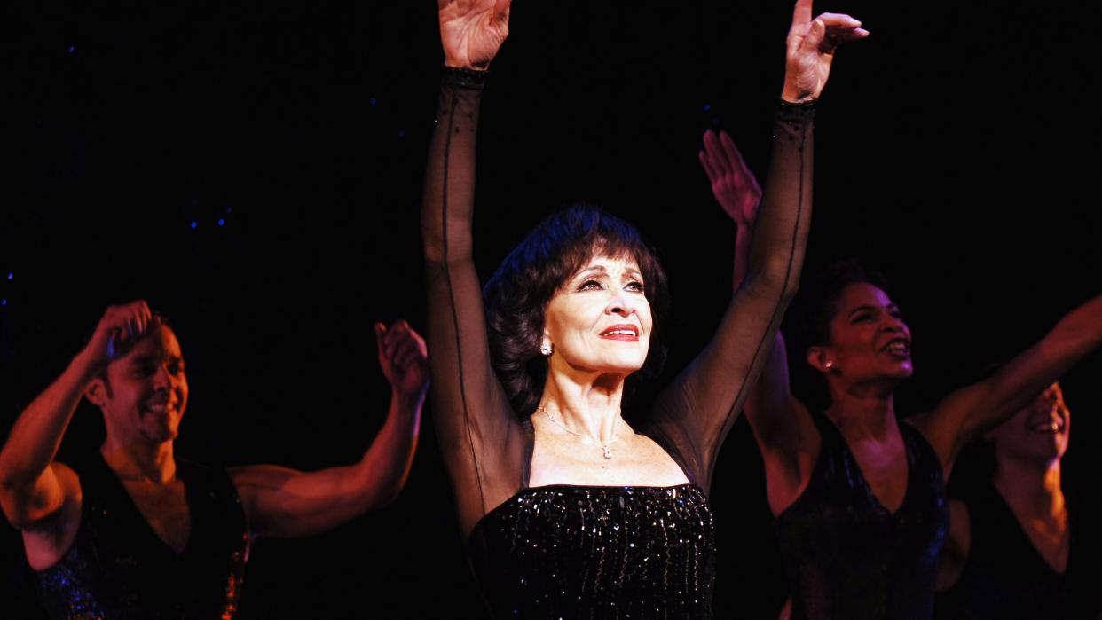  Chita Rivera during "Chita Rivera: The Dancer's Life" Broadway Opening Night - Curtain Call at Schoenfield Theatre in New York City. 