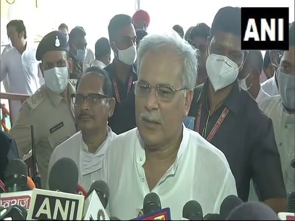 Chhattisgarh Chief Minister Bhupesh Baghel. (Photo/ANI)