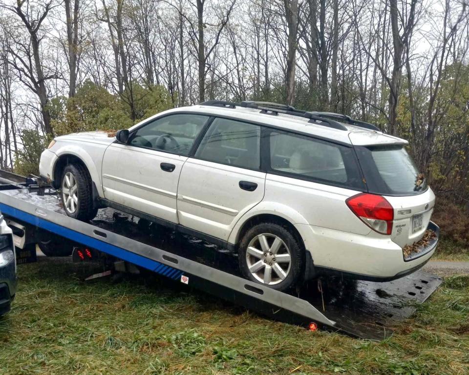 A vehicle belonging to missing Westfield resident Phyllis Potter was located on North Fork Road in Brookfield Township, Tioga County. Human remains were located nearby.