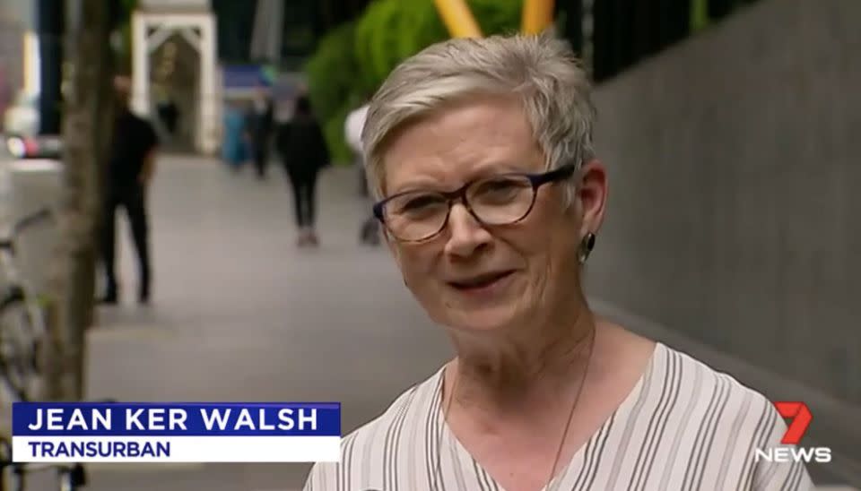 Transurban's Jean Ker Walsh says Mr Jarvis's claims are 