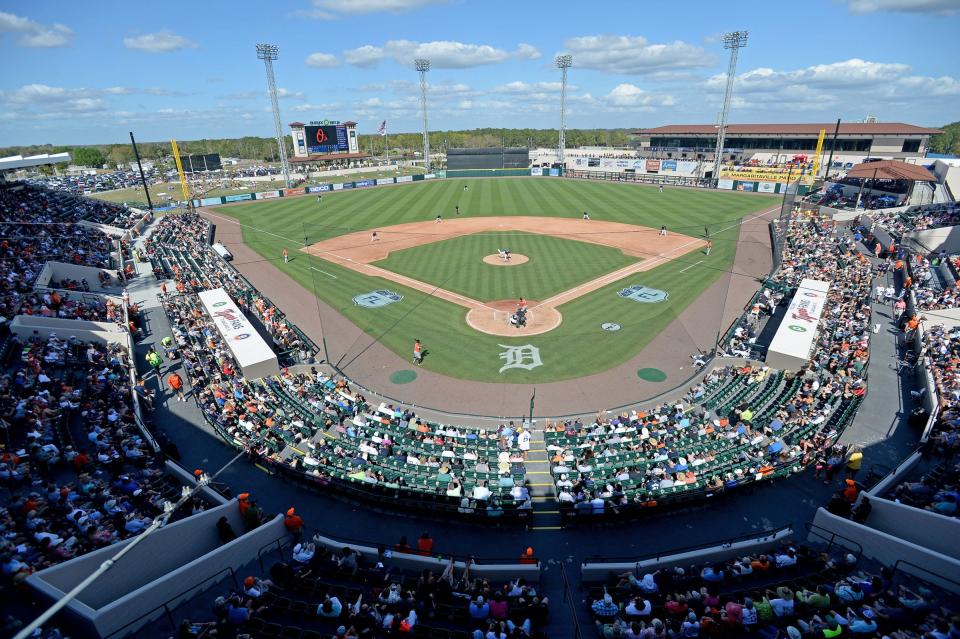 Publix Field at Joker Marchant Stadium is the spring home of the Detroit Tigers.