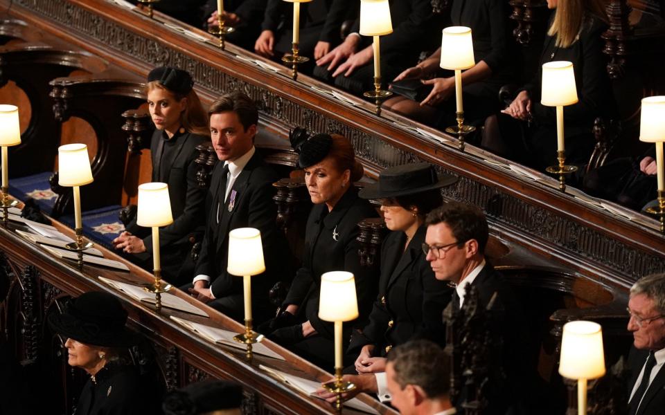 The Duchess said she felt 'very lucky' to have been put in a nice seat at Queen Elizabeth's funeral - Joe Giddens 