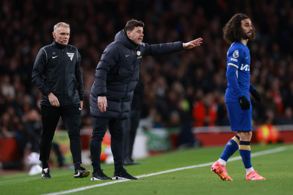 切爾西足球俱樂部總教練Mauricio Pochettino。(Photo by Marc Atkins/Getty Images) (Photo by Marc Atkins/Getty Images)