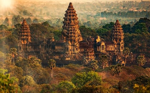 Iconic Angkor Wat - Credit: iStock