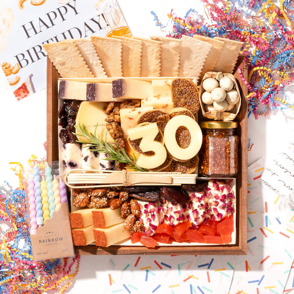 <p><a href="https://go.redirectingat.com?id=74968X1596630&url=https%3A%2F%2Fboarderie.com%2Fproducts%2Fcustomizable-birthday-all-cheese-boards%3Fvariant%3D45546102391017&sref=https%3A%2F%2Fwww.goodhousekeeping.com%2Fholidays%2Fgift-ideas%2Fg41018795%2Fbest-30th-birthday-gifts%2F" rel="nofollow noopener" target="_blank" data-ylk="slk:Shop Now;elm:context_link;itc:0;sec:content-canvas" class="link rapid-noclick-resp">Shop Now</a></p><p>Customizable 30th Birthday Cheese Board</p><p>boarderie.com</p><p>$139.00</p>