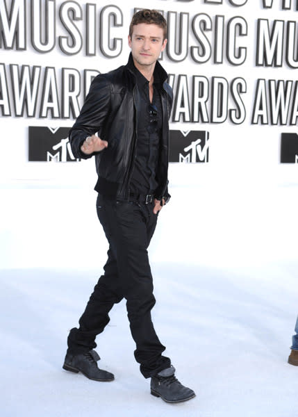 Justin at the VMAs