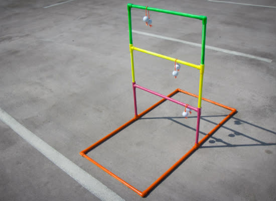 <body> <p>Even a DIY beginner can make this ladder ball set when you work with PVC pipes, following this idea from <a rel="nofollow noopener" href=" http://community.homedepot.com/howto/ArticleDetail/How-to-Make-Ladder-Ball-ka450000000TQDf" target="_blank" data-ylk="slk:Home Depot's blog;elm:context_link;itc:0;sec:content-canvas" class="link ">Home Depot's blog</a>. The materials will cost you less than $30—a small price to pay considering that you'll be playing this with friends from this weekend to the end of summer. (The set even <a rel="nofollow noopener" href=" http://www.bobvila.com/slideshow/control-kids-clutter-with-7-creative-diys-48462?bv=yahoo" target="_blank" data-ylk="slk:collapses for storage;elm:context_link;itc:0;sec:content-canvas" class="link ">collapses for storage</a> until next season!) But first, good luck convincing Dad to sacrifice a few golf balls for the cause.</p> <p><strong>Related: <a rel="nofollow noopener" href=" http://www.bobvila.com/slideshow/pipe-dreams-10-inspiring-diy-projects-with-pvc-47568?bv=yahoo" target="_blank" data-ylk="slk:Pipe Dreams—10 Inspiring DIY Projects with PVC;elm:context_link;itc:0;sec:content-canvas" class="link ">Pipe Dreams—10 Inspiring DIY Projects with PVC</a> </strong> </p> </body>